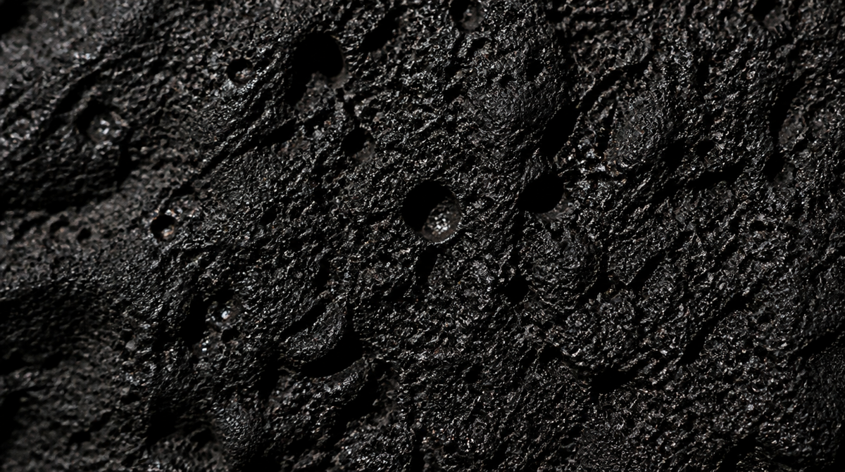 Texture di pietra lavica dell'Etna